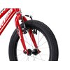 Rower dziecięcy KROSS Racer 4.0 16 cali dla chłopca Czerwono-biało-czarny