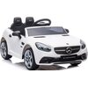 Samochód dla dziecka SUN BABY Mercedes Benz SLC300 Biały Hamulec Automatyczny