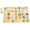 Puzzle VIGA Learn From Fun Zestaw do nauki zmysłów 44507 (35 elementów) Rodzaj Drewniane