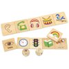 Puzzle VIGA Learn From Fun Zestaw do nauki zmysłów 44507 (35 elementów) Tematyka Nauka