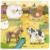 Puzzle VIGA Pierwsze puzzle z uchwytami: Farma 44592 (4 elementy) Rodzaj Drewniane
