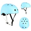 Kask NILS EXTREME MTW001 Niebieski dla Dzieci (rozmiar XS) Regulacja Od 48 do 52 cm