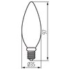 Żarówka LED KANLUX XLED C35E14 6W-NW-M 6W E14 Rodzaj Żarówka LED