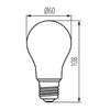 Żarówka LED KANLUX XLED A60 4W-SW E27 Odpowiednik tradycyjnej żarówki 25 W