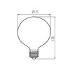 Żarówka LED KANLUX XLED G125 11W E27 Rodzaj Żarówka LED