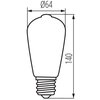 Żarówka KANLUX XLED ST64C 7W-NW E27 Rodzaj Żarówka LED