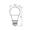 Żarówka LED KANLUX IQ-LEDDIM A60 7.3W-WW E27 Rodzaj Żarówka LED