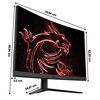 Monitor MSI G32CQ4 E2 31.5" 2560x1440px IPS 170Hz 1 ms [MPRT] Curved Przeznaczenie Dla gracza