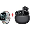 Smartwatch BEMI Kix-M Zielony + Słuchawki Tutti