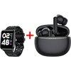 Smartwatch BEMI Kix-M Czarny + Słuchawki Tutti