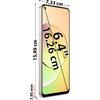 Smartfon REALME 10 8/256GB 6.4" 90Hz Biały Aparat Tylny 50 Mpx + 2 Mpx, Przedni 16 Mpx