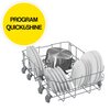 Zmywarka BEKO b100 DVS05024W Clean&Shine 45cm Biały Zużycie wody na cykl w programie EKO [l] 11.9