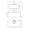 Okap AKPO WK-7 Micra Glass 60 Biały 326.9m3/h 70dB klasa C Szerokość [cm] 53
