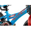 Rower dziecięcy KARBON Niki 14 cali dla chłopca Niebiesko-czerwony Kolekcja 2023