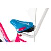 Rower dziecięcy KARBON Mimi 14 cali dla dziewczynki Różowo-niebieski Wyposażenie Flaga dekoracyjna
