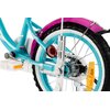 Rower dziecięcy KARBON Mimi 14 cali dla dziewczynki Niebiesko-różowy Rozmiar koła [cal] 14