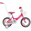 Rower dziecięcy KARBON Star 14 cali dla dziewczynki Różowo-biały Rozmiar ramy [cal] 7