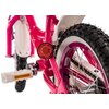 Rower dziecięcy KARBON Star 14 cali dla dziewczynki Różowo-biały Kolekcja 2023