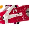 Rower dziecięcy KARBON Star 14 cali dla dziewczynki Biało-różowy Wyposażenie Instrukcja obsługi i montażu