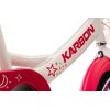 Rower dziecięcy KARBON Star 14 cali dla dziewczynki Biało-różowy Przerzutka przednia model Brak