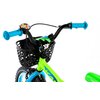 Rower dziecięcy KARBON Alvin 16 cali dla chłopca Zielono-niebieski Rozmiar ramy [cal] 7