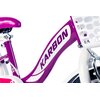 Rower dziecięcy KARBON Kitty 16 cali dla dziewczynki Fioletowo-różowo-biały Rozmiar koła [cal] 16