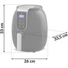 Frytkownica beztłuszczowa BERDSEN BD-651 Air Fryer Funkcje dodatkowe Pieczenie