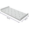 Półka QOLTEC 54502 19" 1U Szary Dodatkowe informacje Udźwig do 20 kg