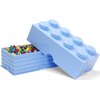 Pojemnik na LEGO klocek Brick 8 Jasnoniebieski 40041736 Motyw Brick 8