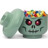 Pojemnik na LEGO duża głowa Zombie Zielony 40320811 Seria Lego Classic