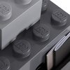 Pojemnik na LEGO klocek Brick 8 Ciemnoszary 40041754 Przedział wiekowy 3+