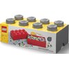 Pojemnik na LEGO klocek Brick 8 Ciemnoszary 40041754