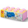 Pojemnik na LEGO z szufladkami Brick 8 Jasnoróżowy 40061738