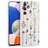 Etui TECH-PROTECT Mood do Samsung Galaxy A14 4G/5G Biały Kwiatuszki