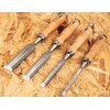 Zestaw dłut NEO TOOLS 37-800 (4 szt.) Materiał Stal chromowo-wanadowa