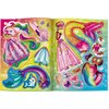 Książka z naklejkami Barbie Dreamtopia Brokatowe ubieranki (miękka okładka) Okładka Miękka