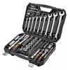 Zestaw kluczy nasadowych NEO TOOLS 10-058 1/2, 1/4 cala (82 elementy) Liczba sztuk w opakowaniu 82