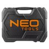 Zestaw kluczy nasadowych NEO TOOLS 10-058 1/2, 1/4 cala (82 elementy) Wykonanie Stal chromowo-wanadowa