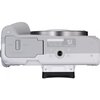 Aparat bezlusterkowy CANON EOS R50 WH Biały + Obiektyw RF-S 18-45mm f/4.5-6.3 IS STM, 24.2Mpix, 4K30p Łączność bezprzewodowa Bluetooth