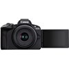 Aparat bezlusterkowy CANON EOS R50 Body Czarny, 24.2Mpix, 4K30p Rodzaj ekranu Dotykowy ekran LCD
