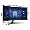 Monitor SAMSUNG Odyssey G5 LC34G55TWWPXEN 34" 165Hz 3440x1440px 1 ms [MPRT] Curved Przeznaczenie Dla gracza