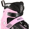 Łyżworolki NILS EXTREME NA11230A (rozmiar 35-38) Różowy Regulacja rozmiaru Tak