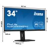 Monitor IIYAMA ProLite XUB3493WQSU-B5 34" 3440x1440px IPS 4 ms [GTG] Przeznaczenie Do domu i biura