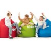 Pufa worek DIABLO CHAIRS Kido Niebieski L 110 x 80 cm Rodzaj Pufa-worek