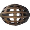 Kask rowerowy LAZER Compact DLX Brązowy MTB z lampką (rozmiar 54-61) Materiał skorupy Poliwęglan