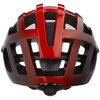 Kask rowerowy LAZER Compact DLX Czerwono-czarny MTB z lampką (rozmiar 54-61) Wentylacja Tak