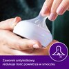 Smoczek PHILIPS Avent Natural SCY965/02 Przezroczysty 6 m+ (2 sztuki) Materiał wykonania Silikon