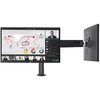 Monitor LG Ergo Dual 27QP88DP-BS 27" 2560x1440px IPS Jasność ekranu [cd/m2] 350