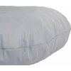Legowisko YEGO DESIGN Oval 100 cm Srebrny Wymiary (GxSxW) [cm] 96 x 65 x 15