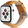 Pasek BELINE Leather do Apple Watch 2/3/4/5/6/7/8/SE/SE 2/Ultra (42/44/45/49mm) Jasnobrązowy